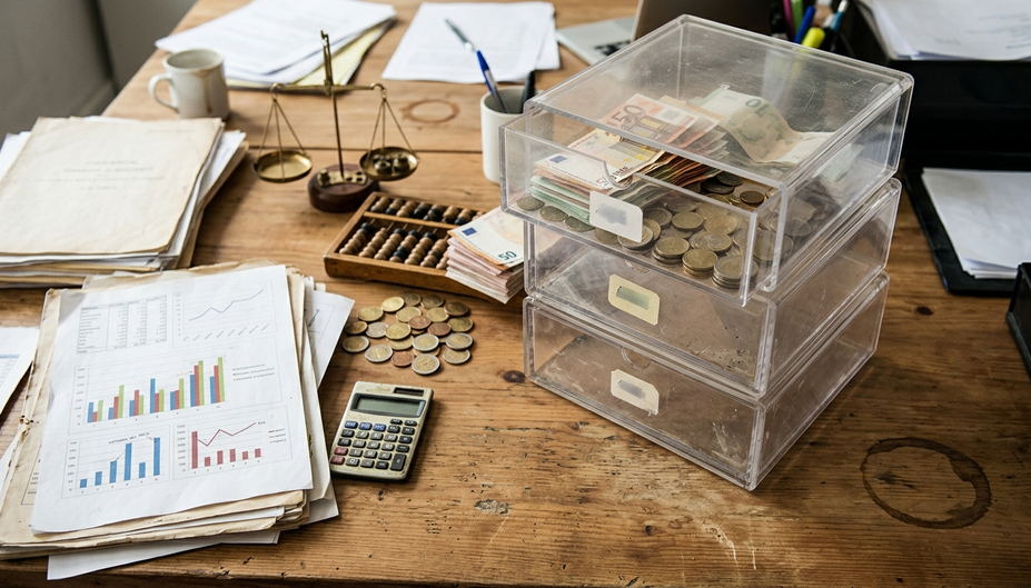 Imagem mostrando a arquitetura financeira